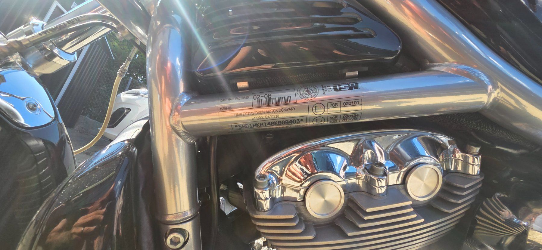 Harley-Davidson Chopper: Harley-Davidson VRSCAWA V-ROD – Usato da Bilten venduto da max_b257 2