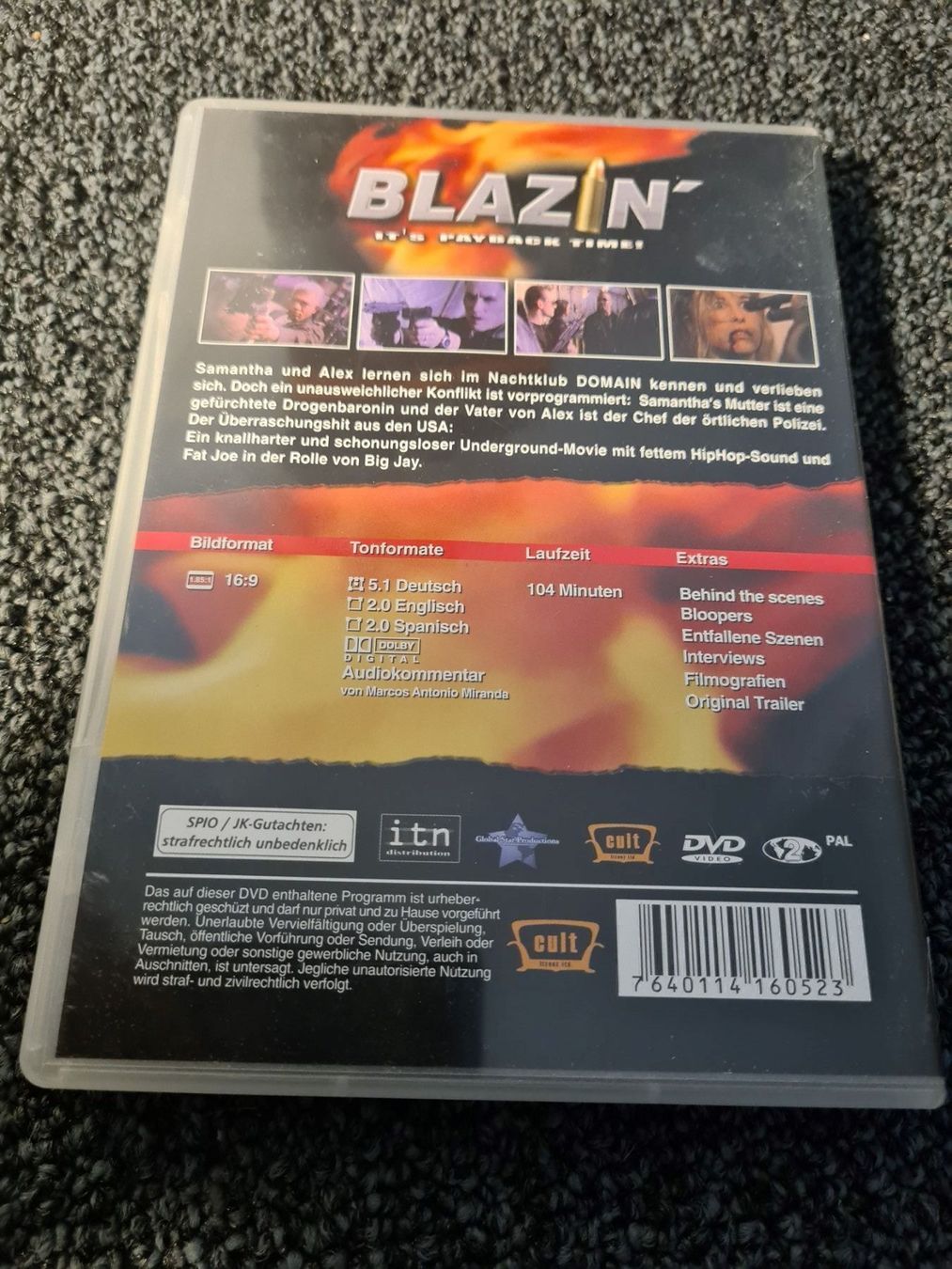 Tutti i DVDs: BLAZIN (9442) – Usato da Ruswil venduto da M71 1