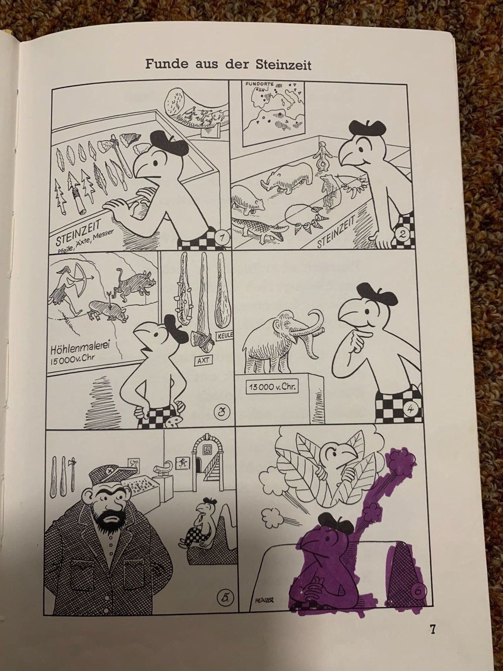 Fumetti: Globi bei den Höhlenbewohnern 1.Auflage – Usato da Regensdorf venduto da Spyke55 7