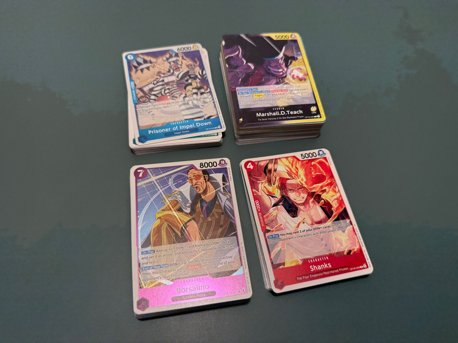 Bandai Carte collezionabili: One Piece EN OP16 Bulk – Usato da Zürich venduto da dren 1