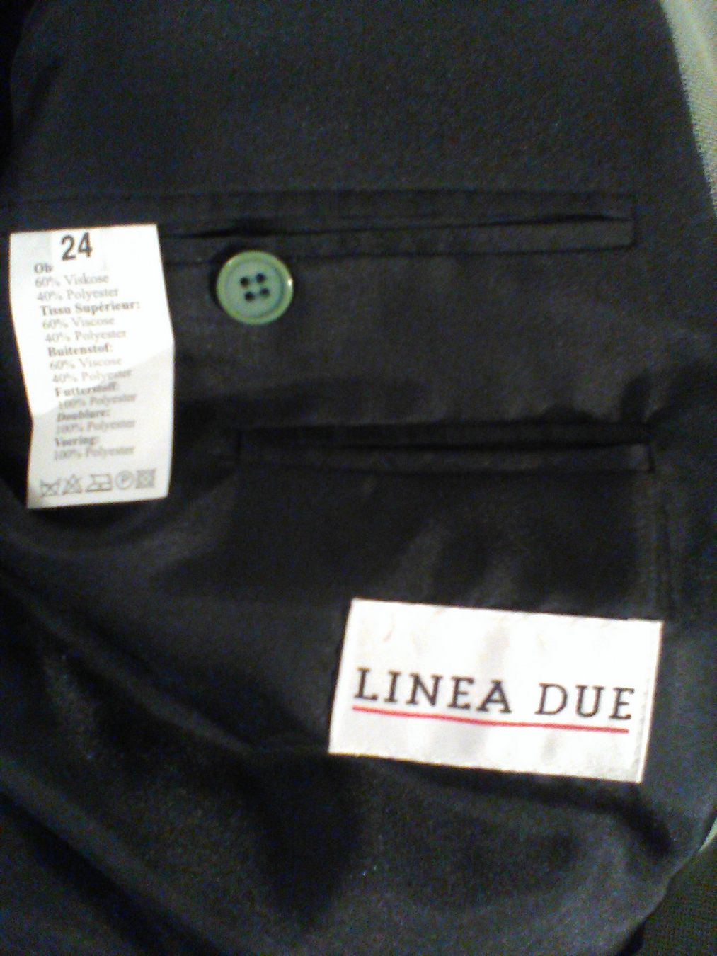 Giacche: Veston veste Linea Due – Usato da Morges venduto da Lippus55 1