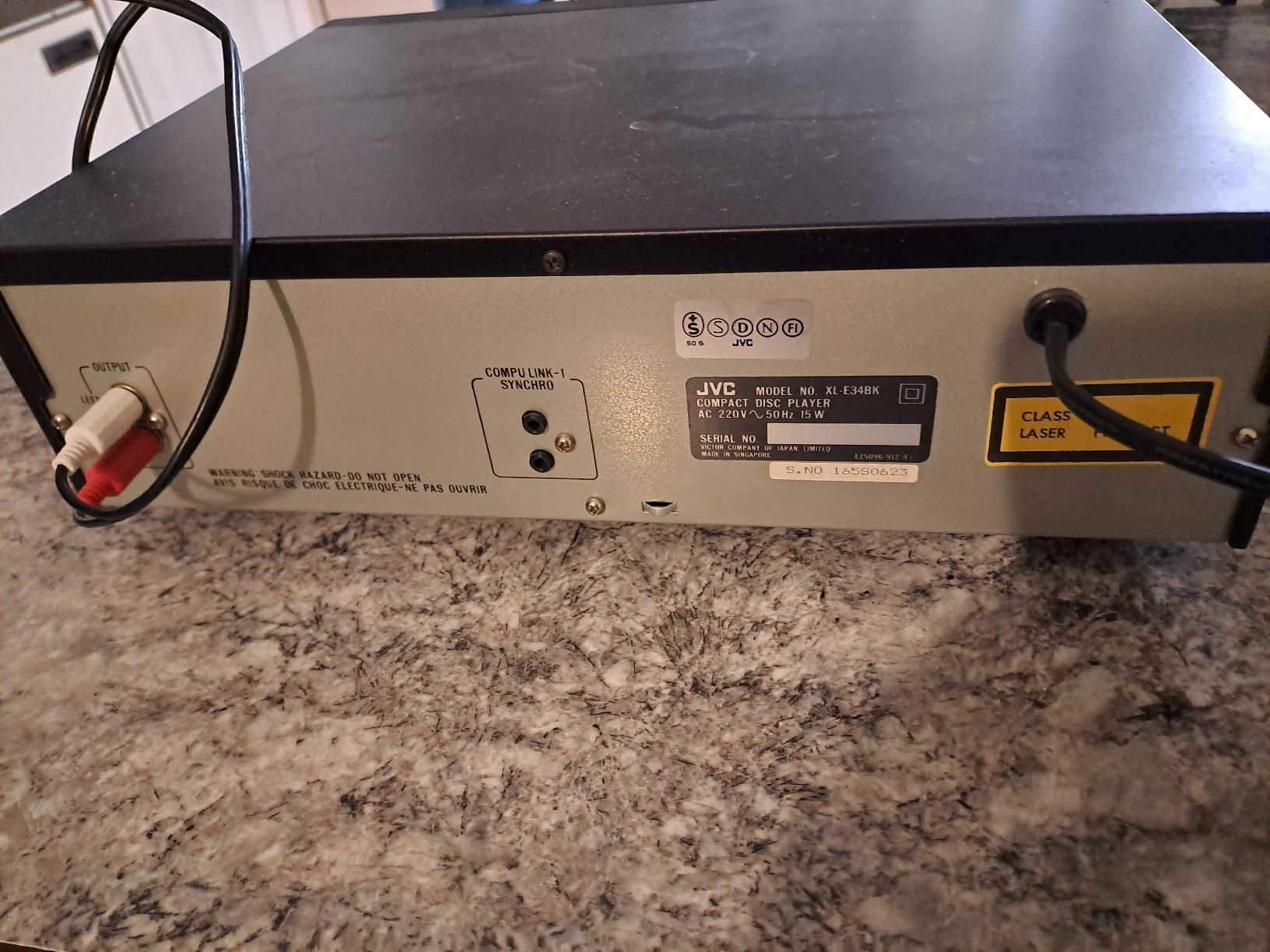 JVC Audio- & Mediensysteme: JVC XL-E 34 COMPACT DISC PLAYER – Gebraucht aus Uetendorf von Essiggurken 3