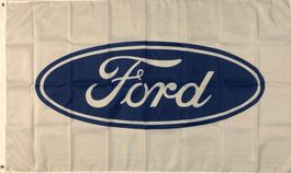Ford Fahne Flag Drapeau Ka Fiesta Focus RS Mustang F-150