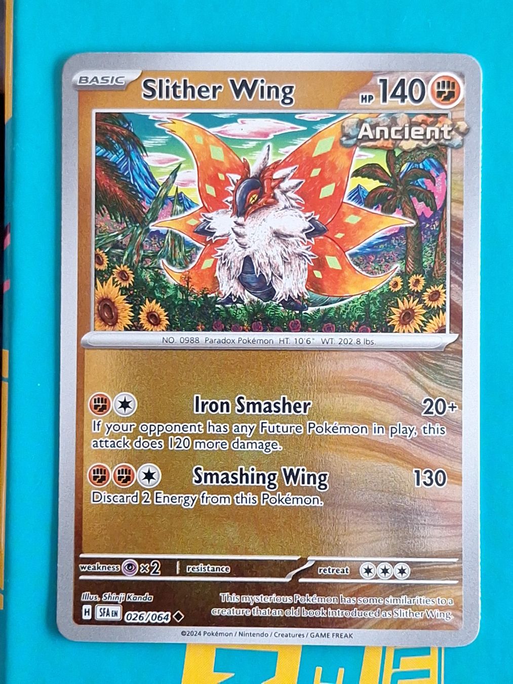 Pokémon Carte collezionabili: Slither Wing - Reverse Holo - Pokemon Shrouded Fable – Usato da Altstätten SG venduto da GGsGameshop