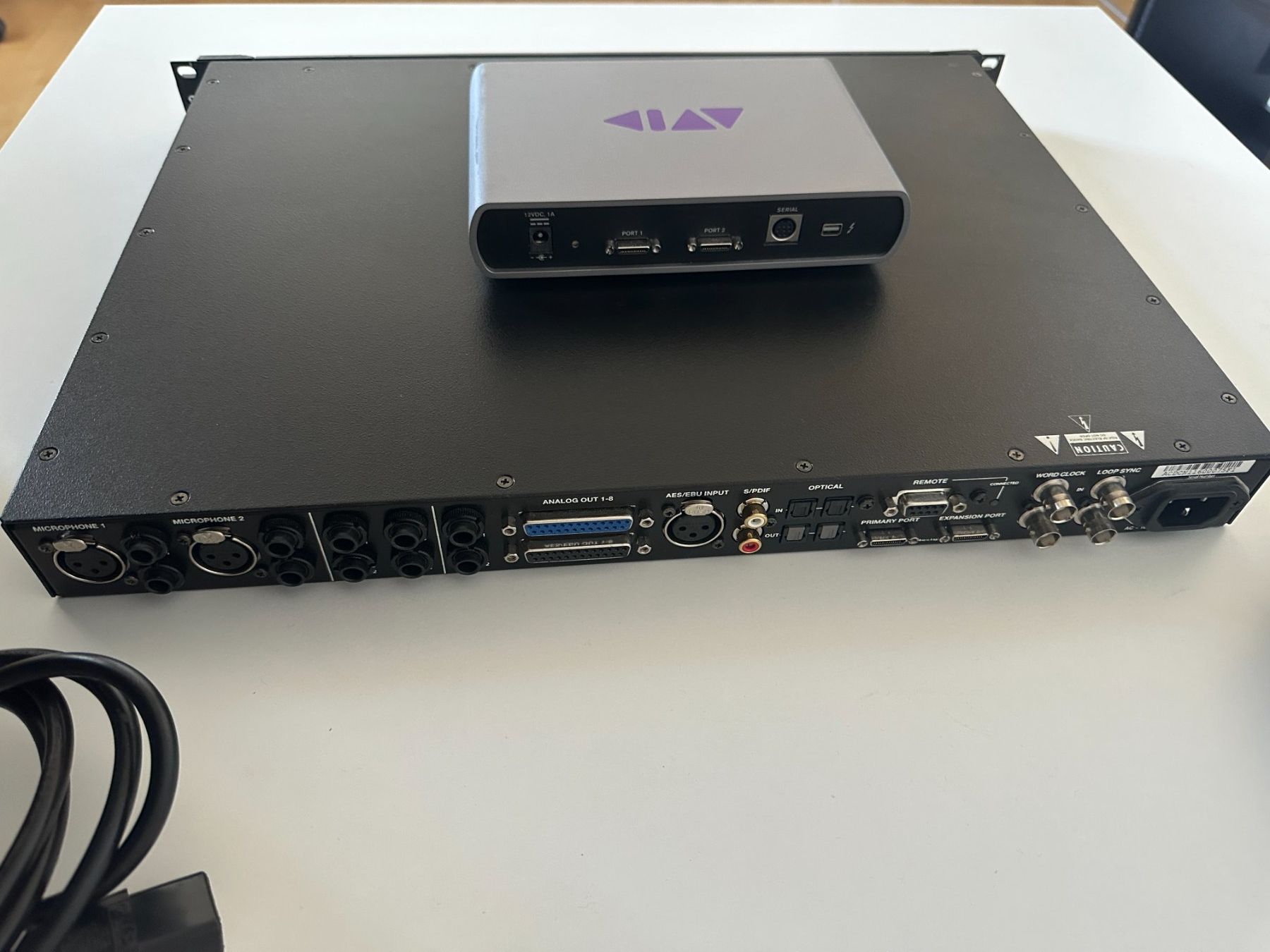Avid Studioequipment: HD Native Thunderbolt AVID - mit HD Ommni Audio Interface – Gebraucht aus Kirchberg BE von Buffy73 1