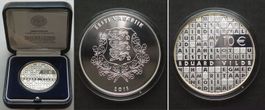 ESTLAND 10 Euro 2015, EDUARD VILDE, Silber PP