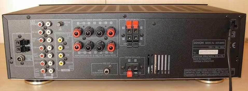 Denon Ricevitori: DENON AVR 600RD RECEIVER DOLBY PRO LOGIC DECODER – Usato da Thalheim an der Thur venduto da LycaenaDispar 1