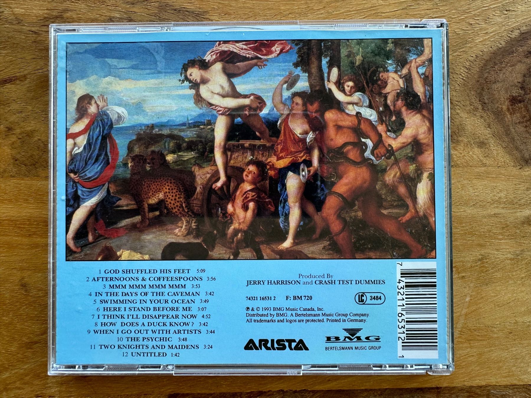 CD: Crash Test Dummies - Good Shuffled His Feed – Usato da Horgen venduto da flyingpenguin2000 2