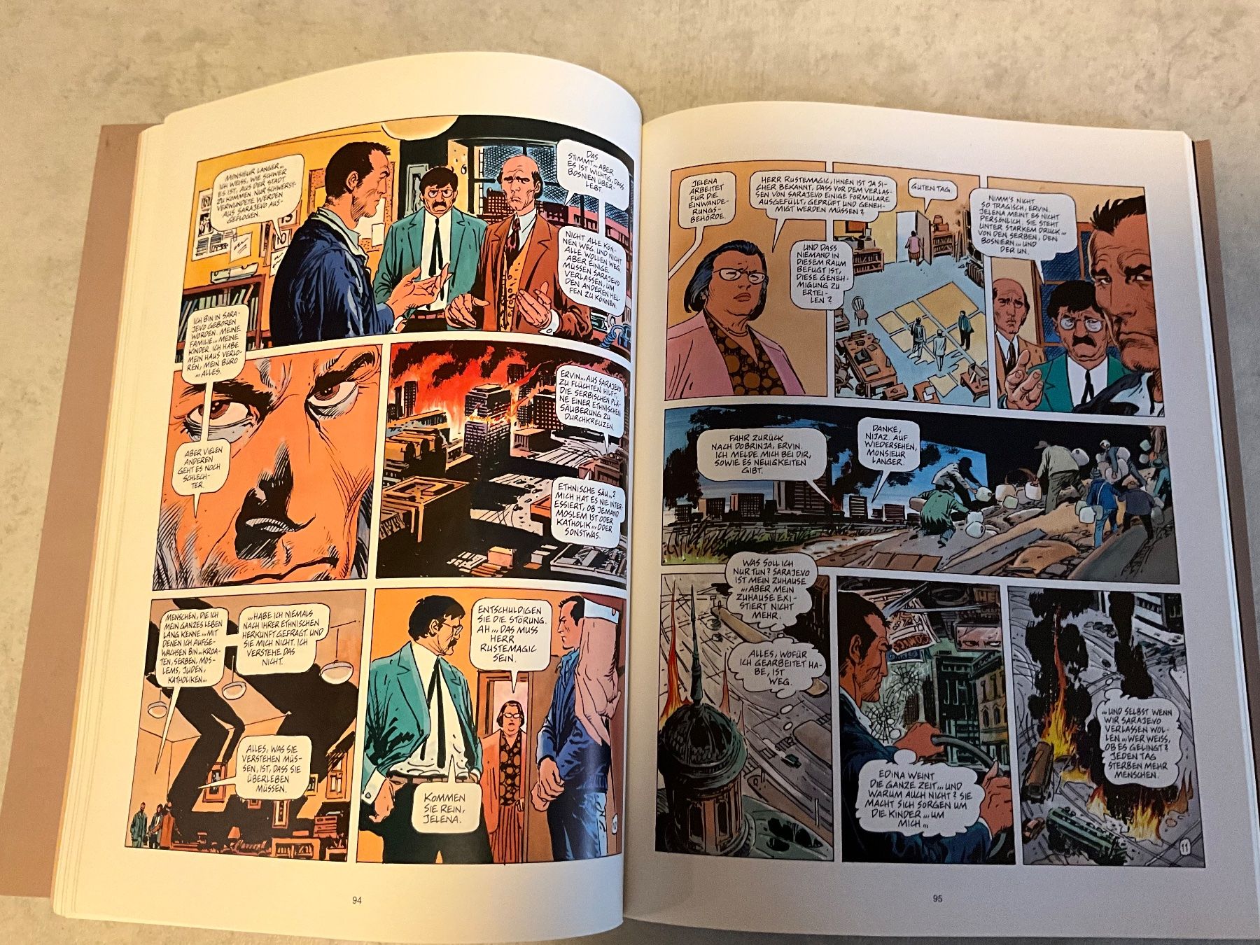 Fumetti: Fax aus Sarajevo (Joe Kubert) – Usato da Agriswil venduto da Ueli03 4
