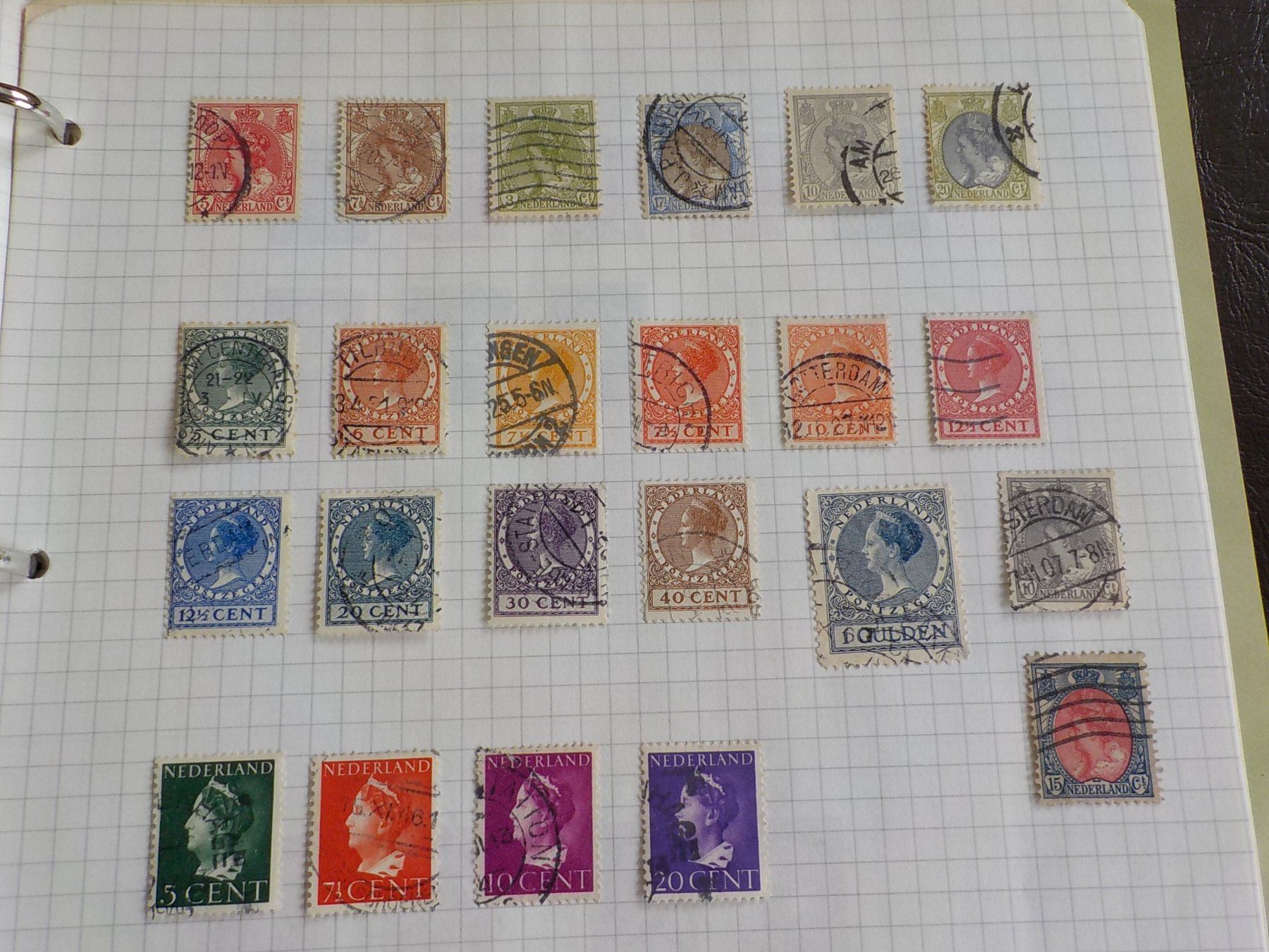 Tutti i francobolli: Briefmarken Europa, grosser Posten im Ringbinder mit Falz o – Usato da Ebikon venduto da alanchal 6