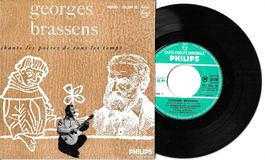 Georges Brassens EP - Cahnte les poètes de tous les temps