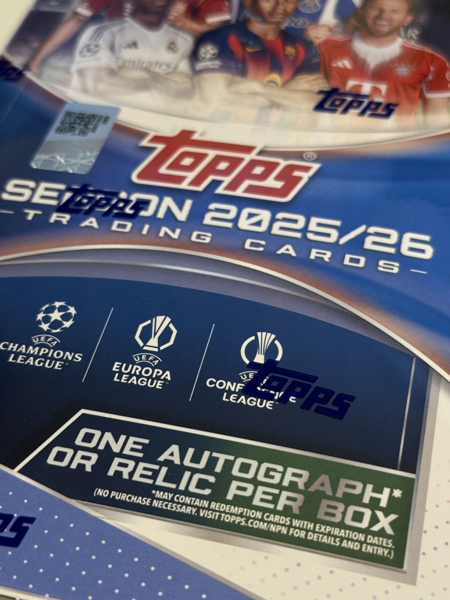 2025/26 Topps UEFA Club Competitions Hobby Box | sealed | (Neu und ...