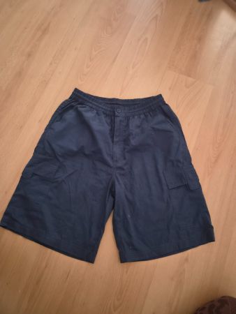 Herren Cargo Shorts dunkelblau Gr. 48, Baumwolle / Polyester