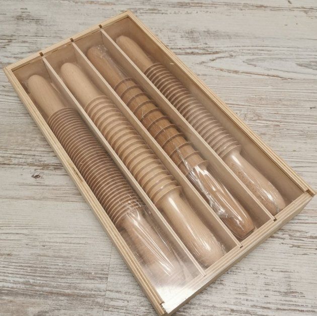 Elettrodomestici da cucina: 4er Set Nudelhölzer – Nuovo e nell'imballaggio originale da Dänikon ZH venduto da Beldiwuffi 2