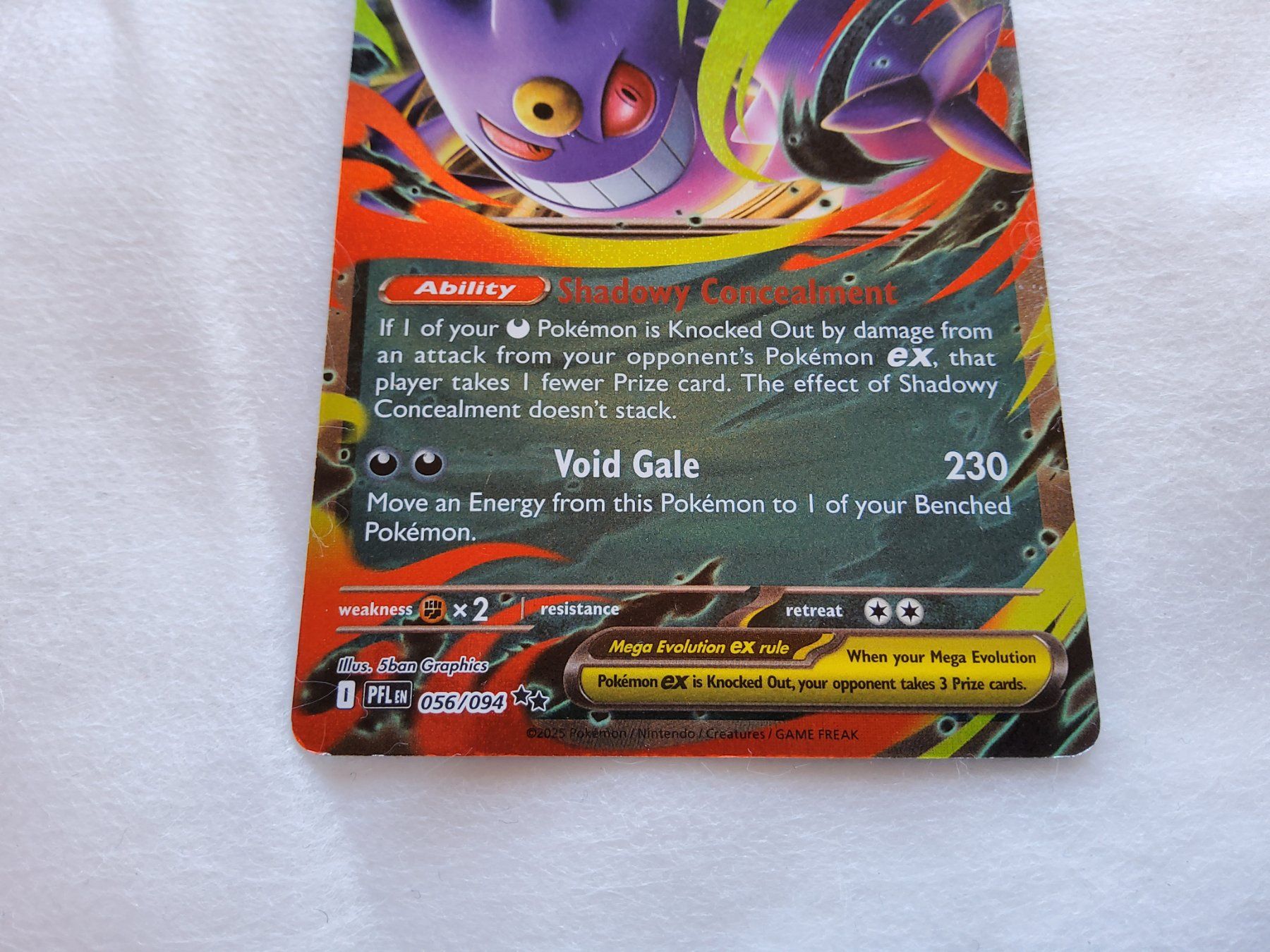 Pokémon Carte collezionabili: Carte Pokémon Méga Gengar EX  – Usato da Malleray venduto da lafoirfouille 3