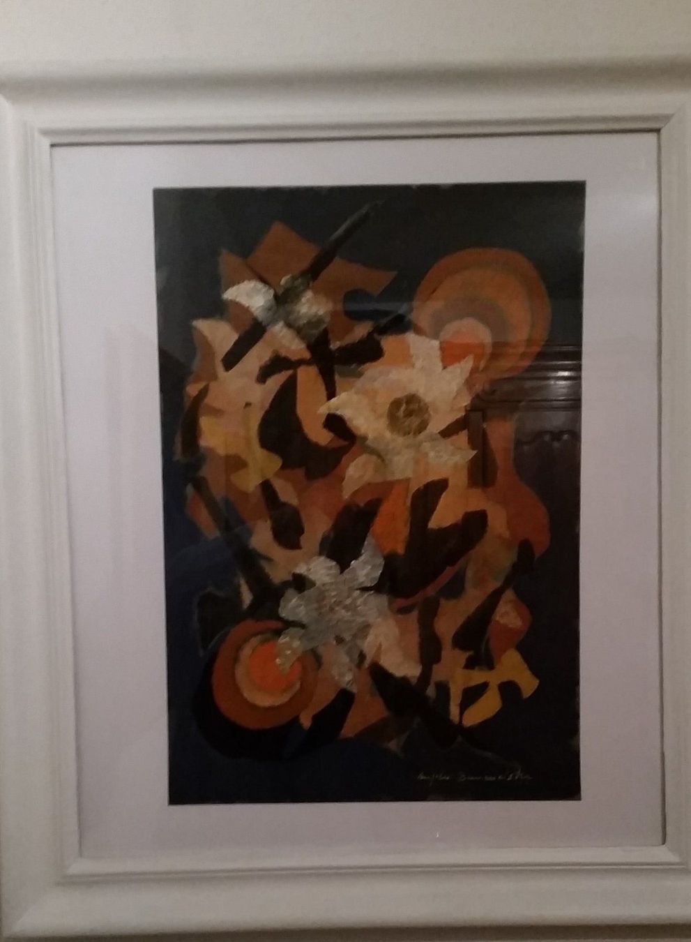 Dipinti: Collage; Gemälde; Acryl, gerahmt hinter Glas – Usato da Herrliberg venduto da AlexandraBopp 6