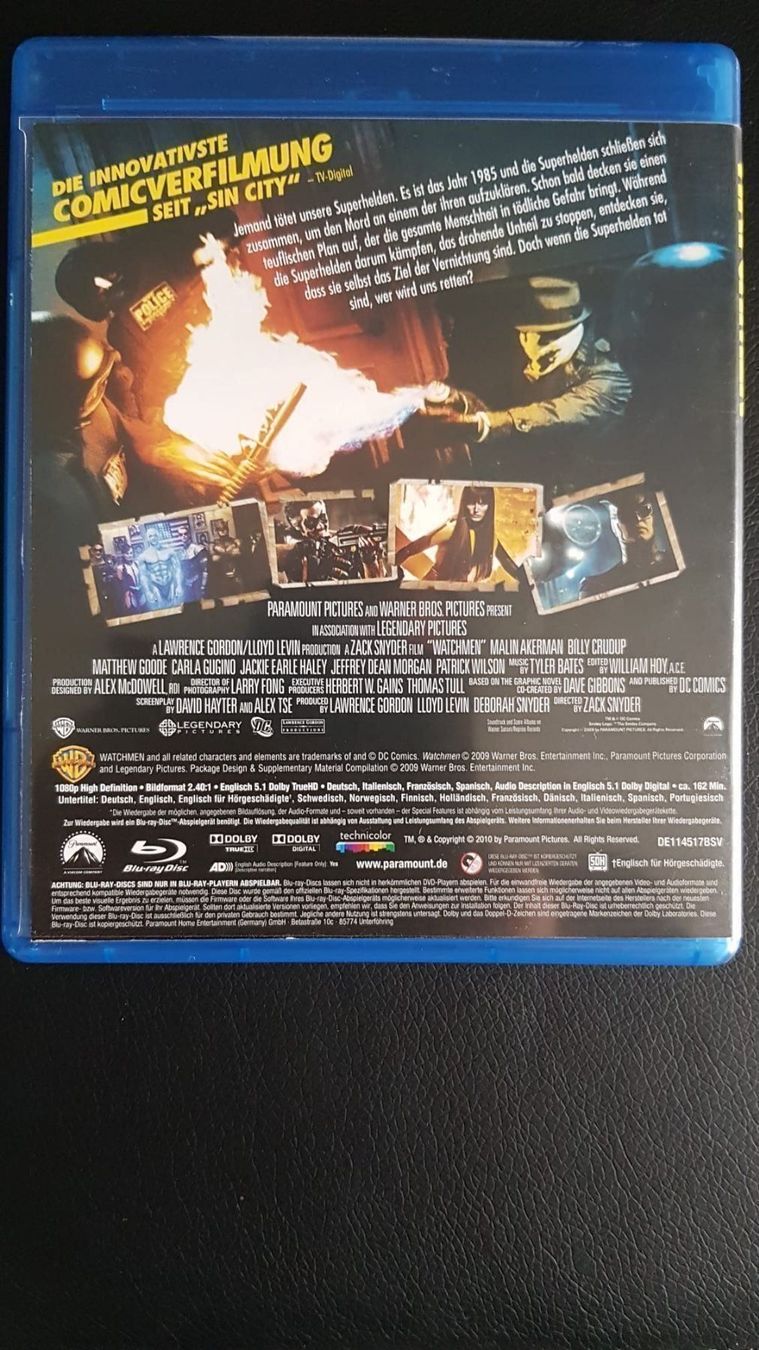 Tutti i DVDs: watchmen – Nuovo (secondo la descrizione) da Härkingen venduto da hamschter73 1