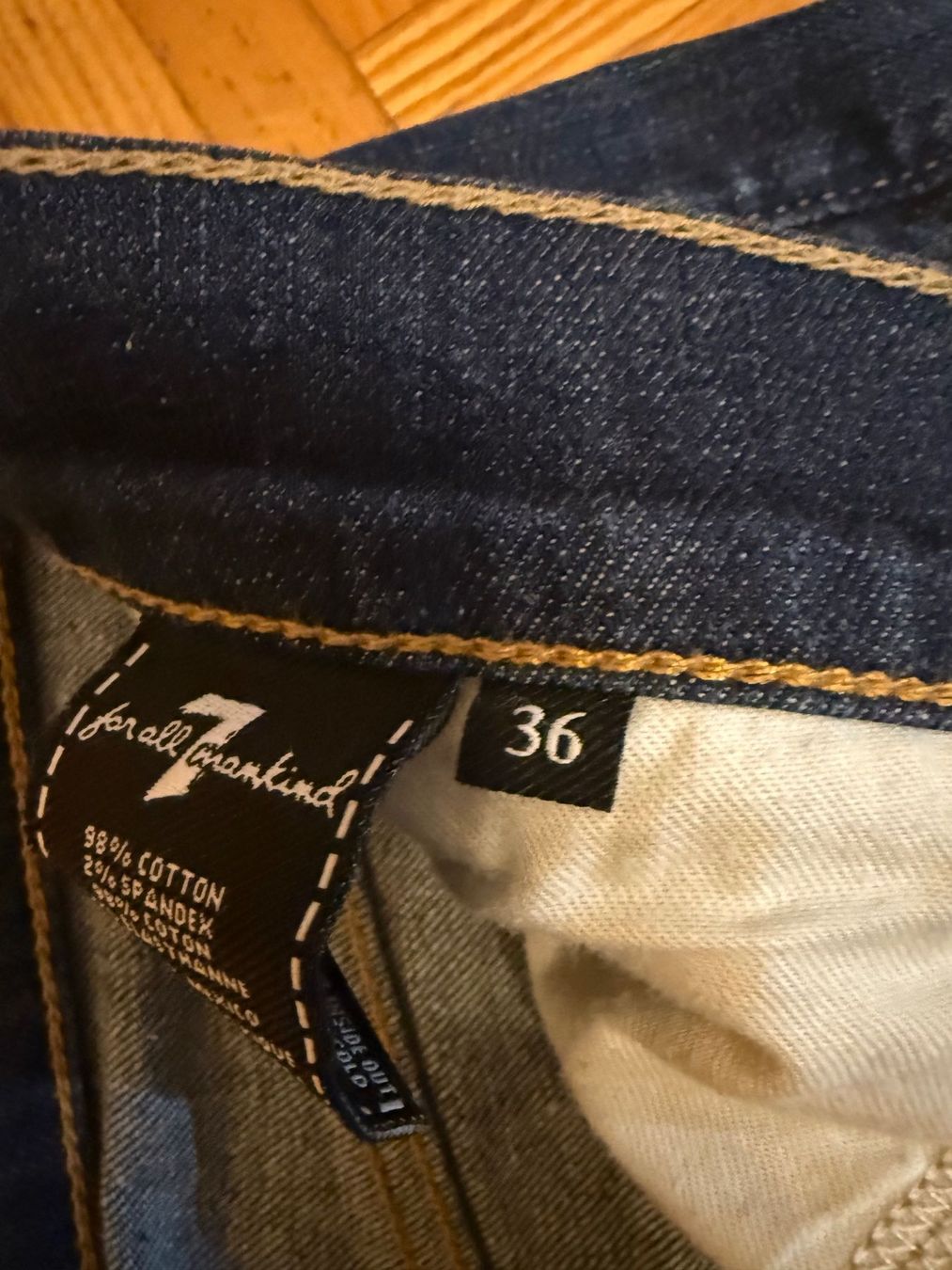 Mankind Jeans: Seven For All Mankind Jeans, Slimmy, 36 – Usato da bioggio venduto da lenny023 2