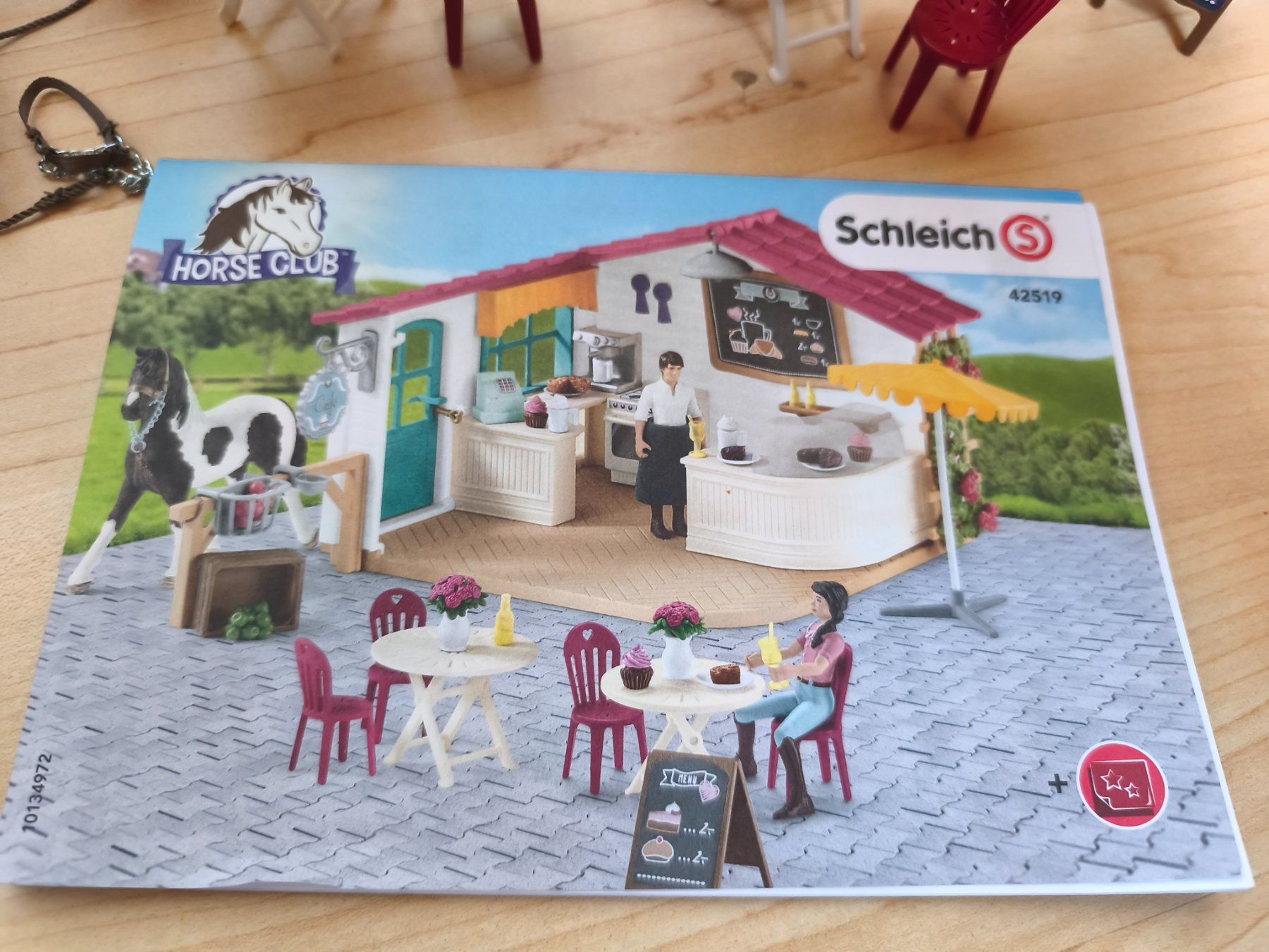 Schleich Spielzeuge: Schleich Reitercafé 42519 – Gebraucht aus Kernenried von Daniela1984 1