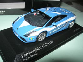 Lamborghini Gallardo Polizia 2004 * Minichamps 1:43