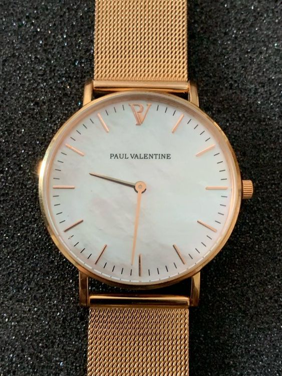 Paul valentine multifunctional discount rose gold seashell mesh