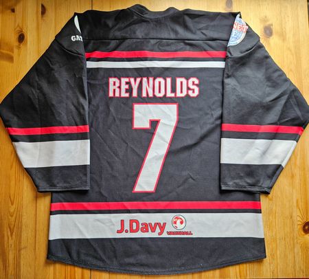 Basingstoke Bison Trikot #7 Reynolds Gr XXL England Hockey