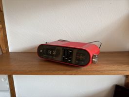 Toshiba RC-803F – Vintage Klappzahlenradio mit Wecker