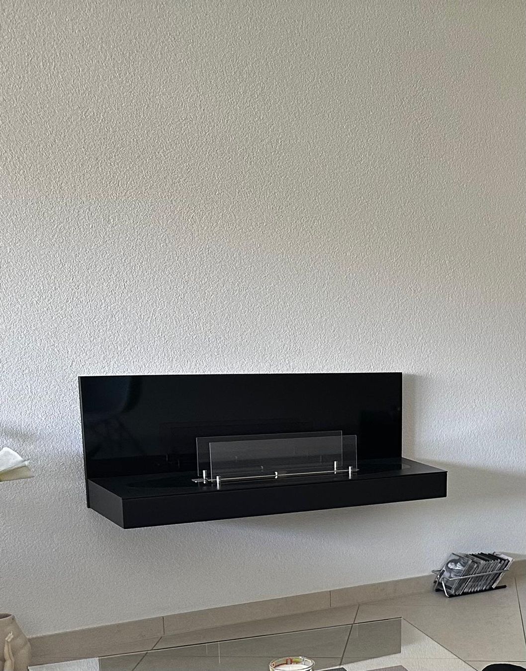 Camini: Moderner Bioethanol Wandkamin + 10L Ethanol – Usato da Birsfelden venduto da jquelina