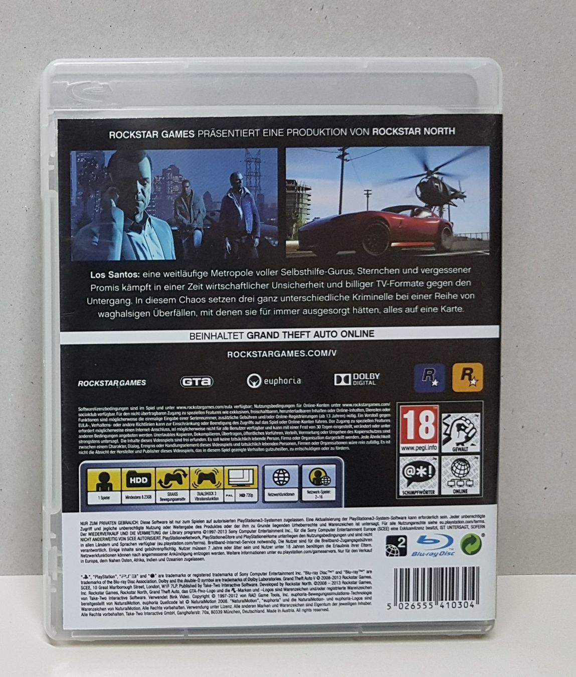 Sony Giochi: Grand Theft Auto V / GTA 5  PS3 – Usato da Schüpfheim venduto da Games_Spielkonsolen 3