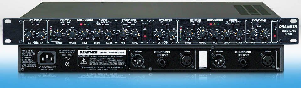 Musikinstrumente: Top: Profi Drawmer Powergate DS501 Noise – Gebraucht aus Biel/Bienne von Secondhand_Shop