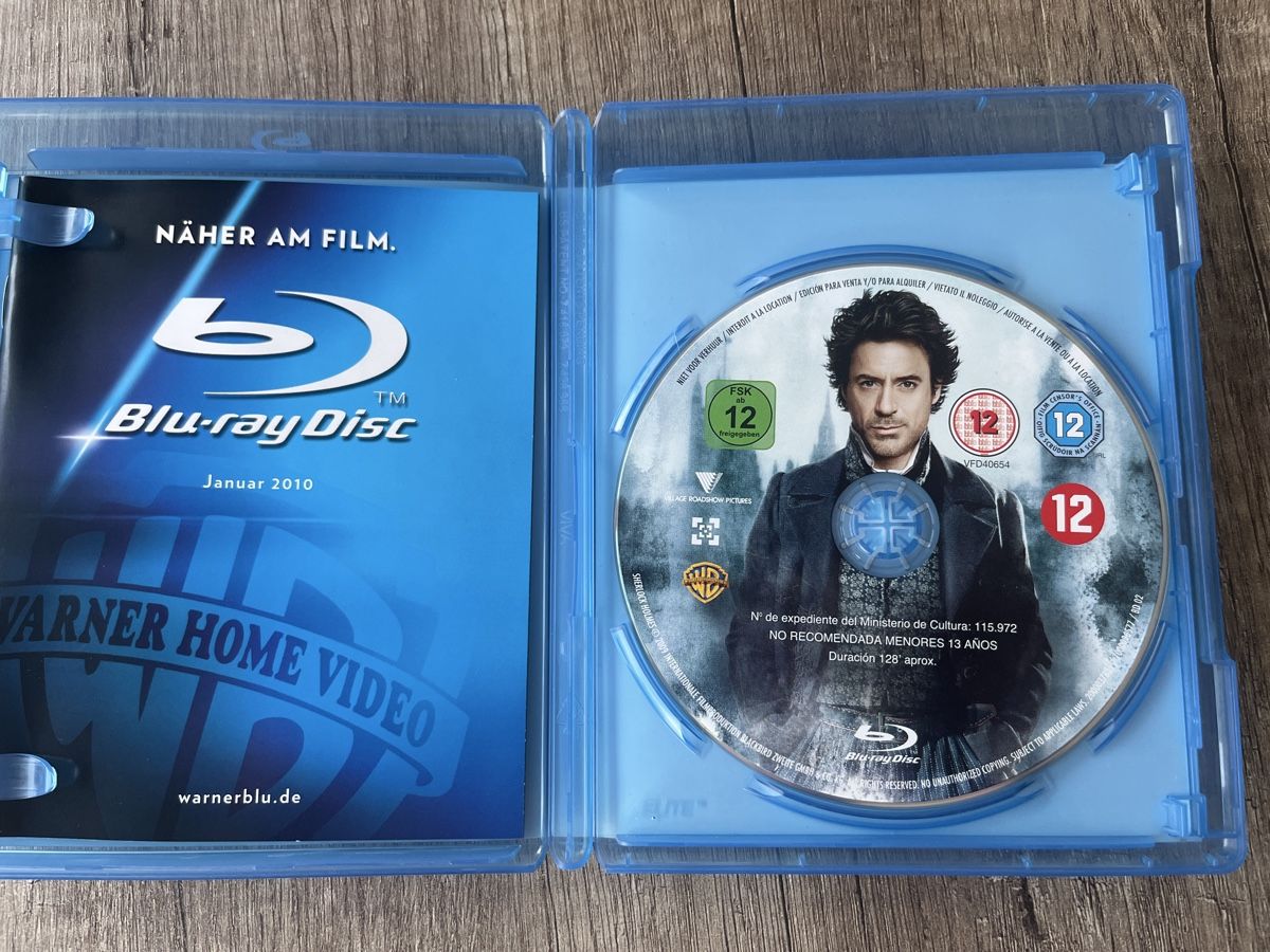 Tutti i DVDs: Sherlock Holmes Blu-ray mit Robert Downey Jr. – Usato da Frutigen venduto da abr_w5b2 1