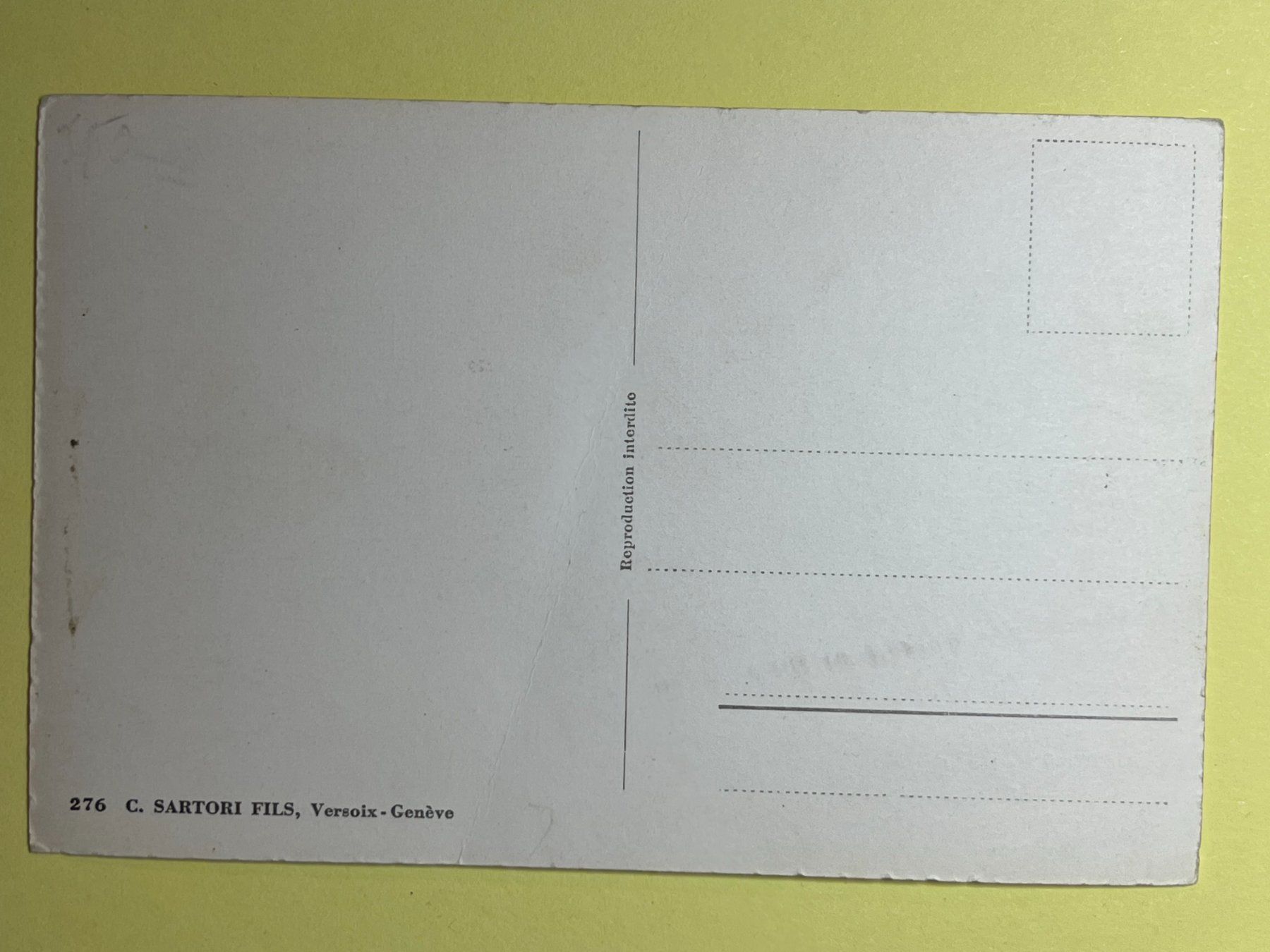 Cartoline postali: Souvenir de Genève – Usato da Steg VS venduto da _vinci_ 1