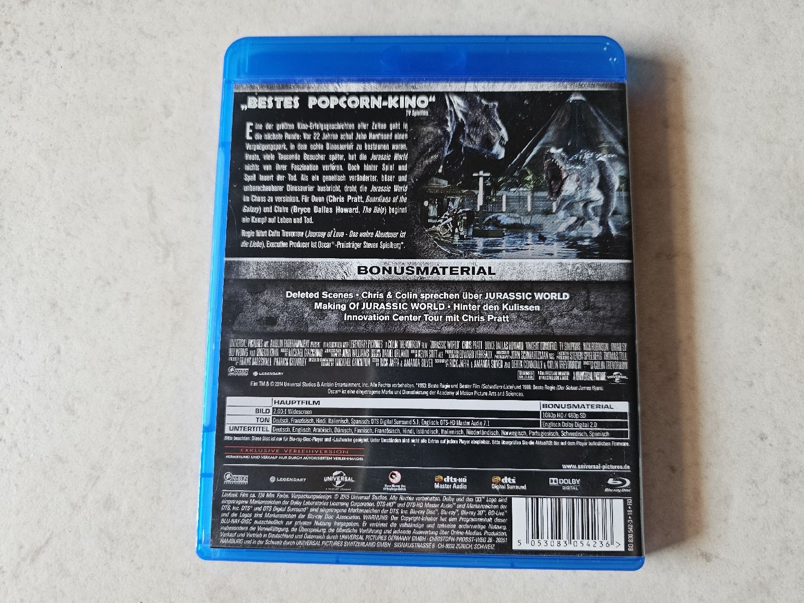 Tutti i DVDs: Jurassic World  /  Bluray – Usato da Schneisingen venduto da backstore24 1