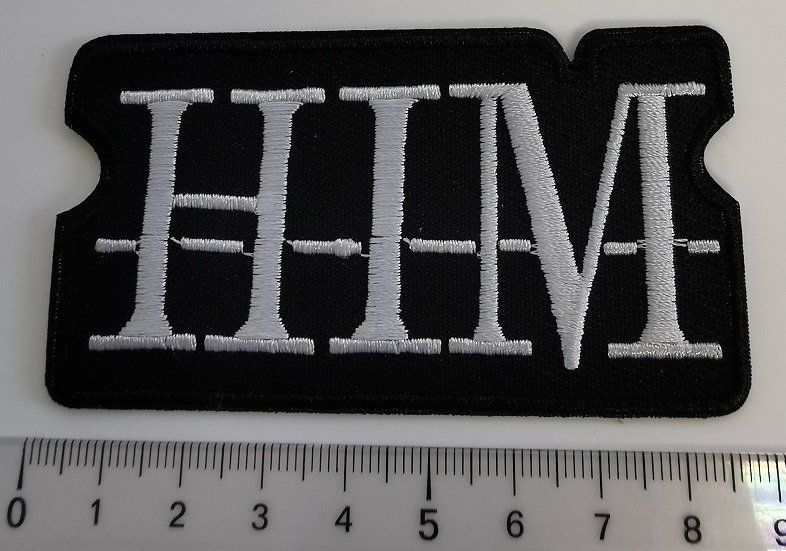 Patches: HIM - Aufnäher (neu) – Neu und originalverpackt aus Wilen b. Wollerau von morethanmusic
