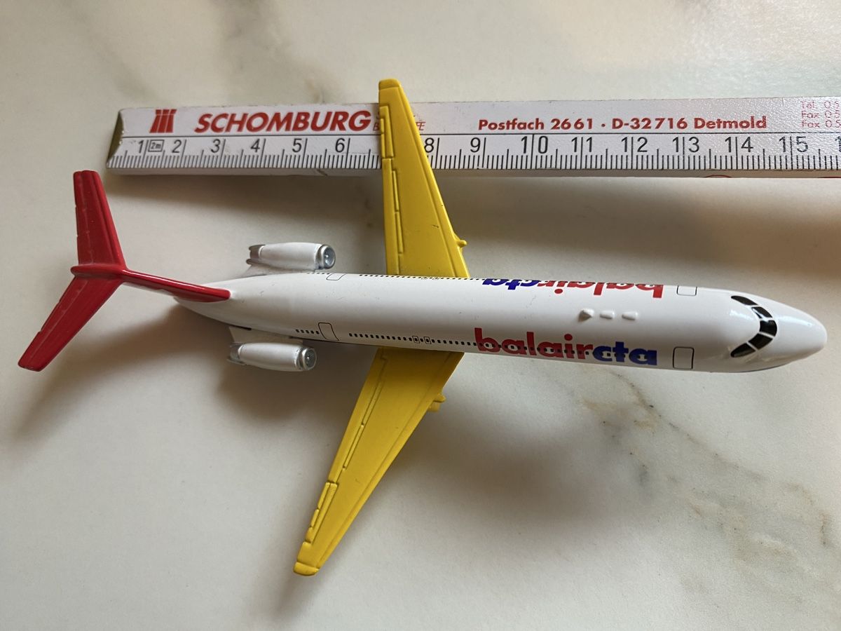 Modellbausätze & Standmodelle: Balair CTA Modellflugzeug von ERTL – Neu (gemäss Beschreibung) aus Zürich von DidierTG 2