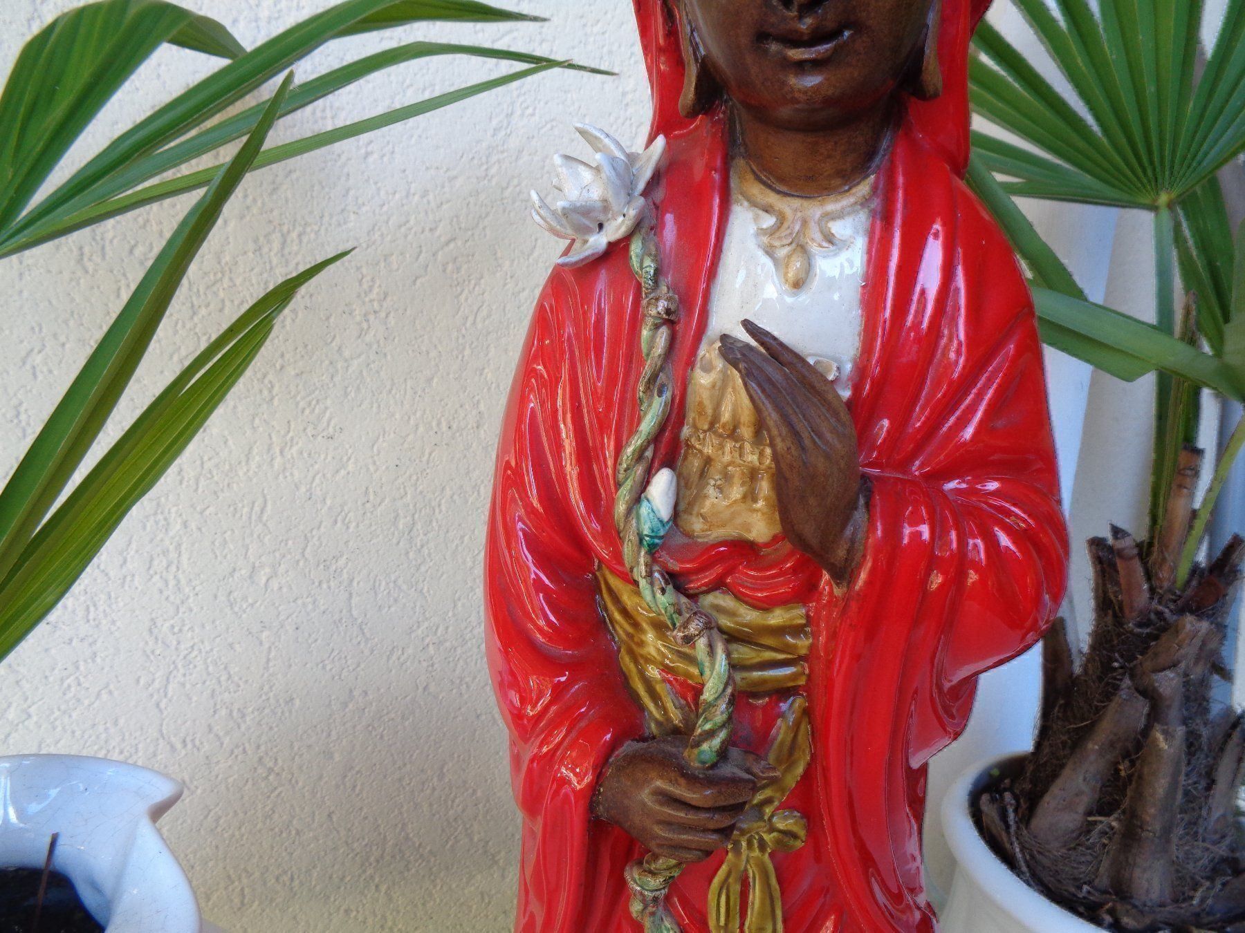 Statuette: Alte,grosse Figur aus Keramik – Usato da Camorino venduto da Hunpete 2