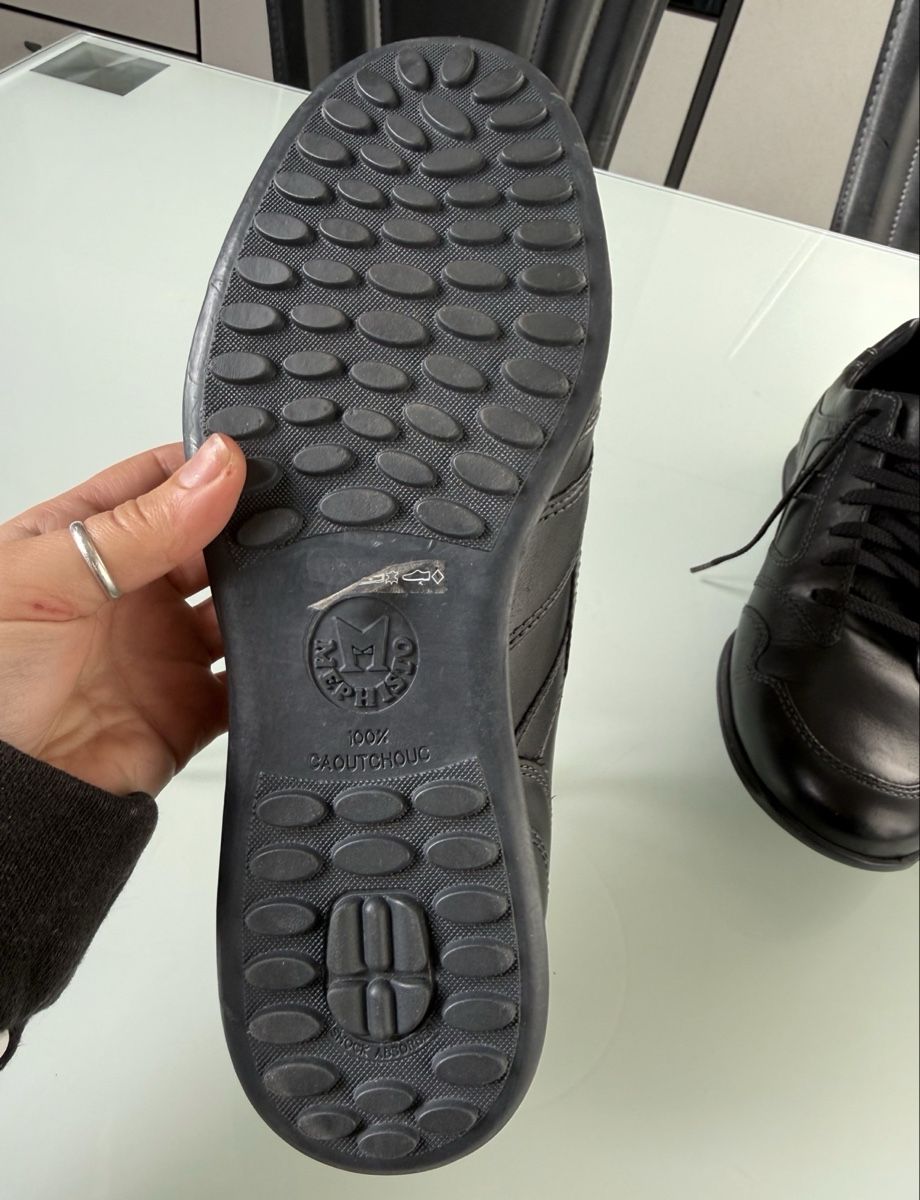 Mephisto Scarpe da uomo: Mephisto Vito black leather sneakers – Nuovo (secondo la descrizione) da Herbligen venduto da T-esthetic 4