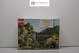 Busch 7590 Modellier Masse Steingrau raue Oberfläche Anlage