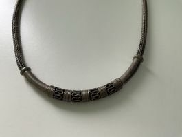 Halskette Metall Vintage, guter Zustand 