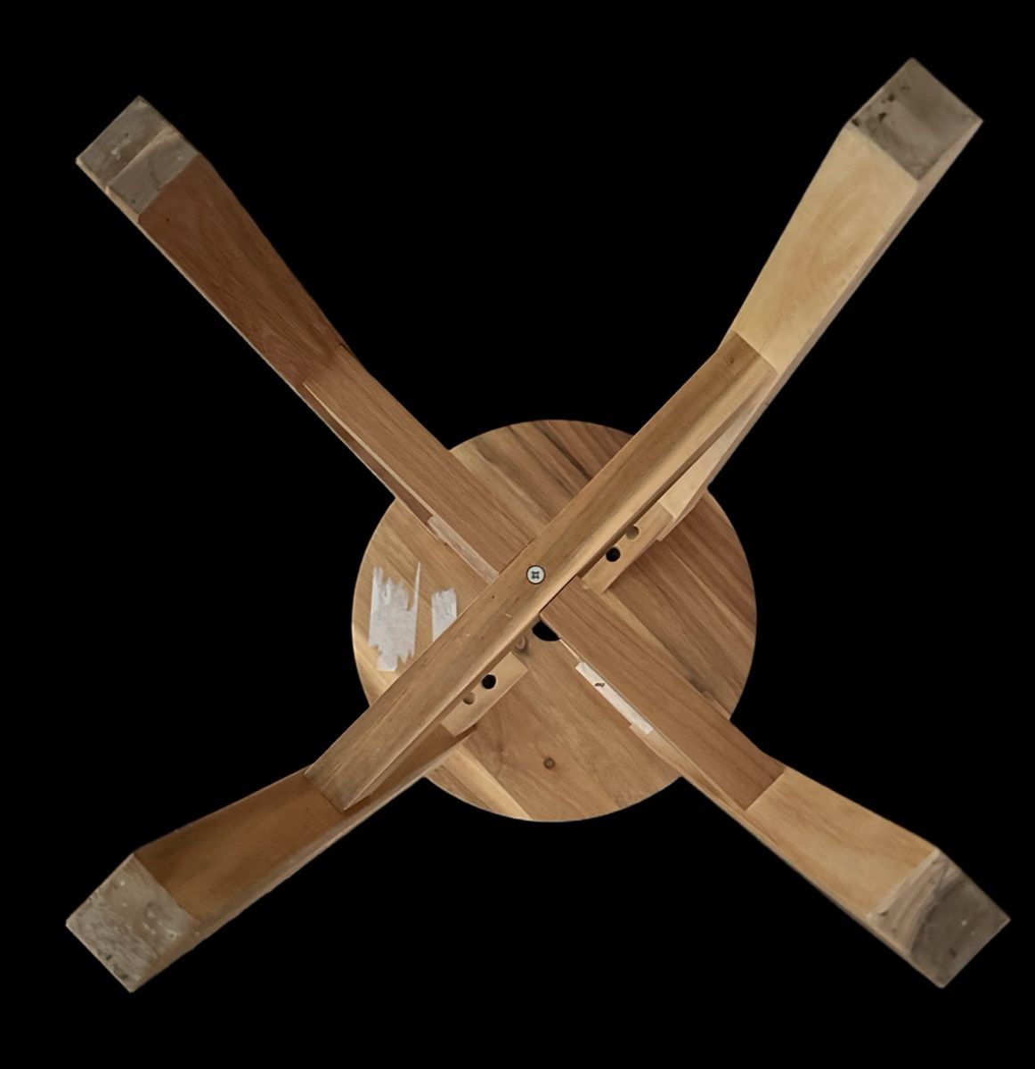 Sgabelli: Holzhocker massiv 2 Stück – Usato da Schlieren venduto da Moma0 1