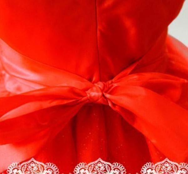 Vestiti & Gonne: Robe de soirée Rouge taille 100 à 140 – Nuovo e nell'imballaggio originale da Gurmels venduto da Swisspod 1
