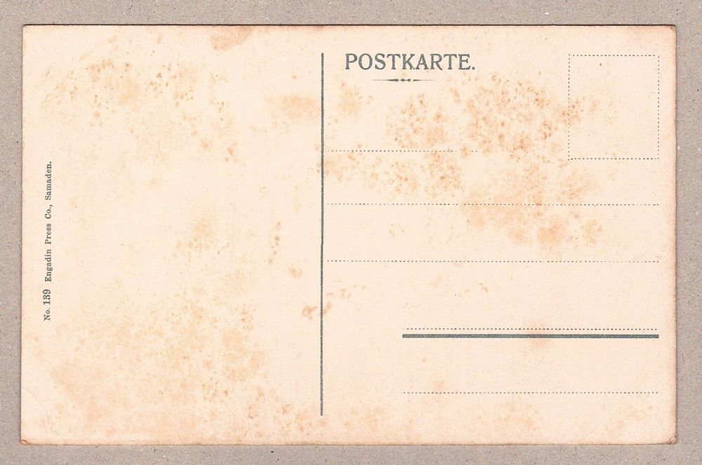 Pontresina Schlosshotel Enderlin und Blick ins Rosegtal Kaufen auf