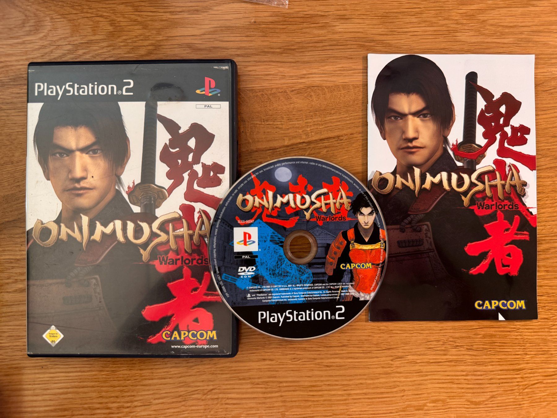 Sony Spiele: PS2 - Onimusha Warlords - OVP+Anleitung – Gebraucht aus Schaffhausen von bec_82fj