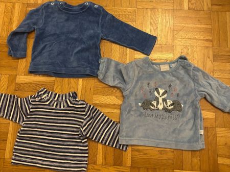 3 Baby Samt Pullover Grösse 50/56guter Zustand