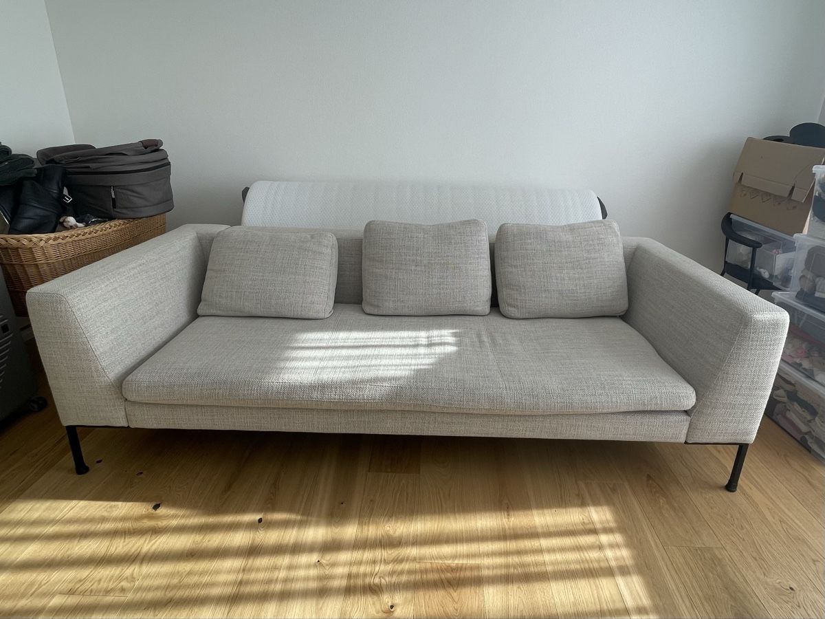 Interio Sofas: Stylisches 3er-Sofa / Schlafsofa in beige – Gebraucht aus Rothenburg von mgw_91
