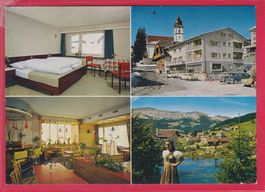WERBE-FALTKARTE, CAFÉ CONDITOREI LEBENSMITTEL, SÖRENBERG