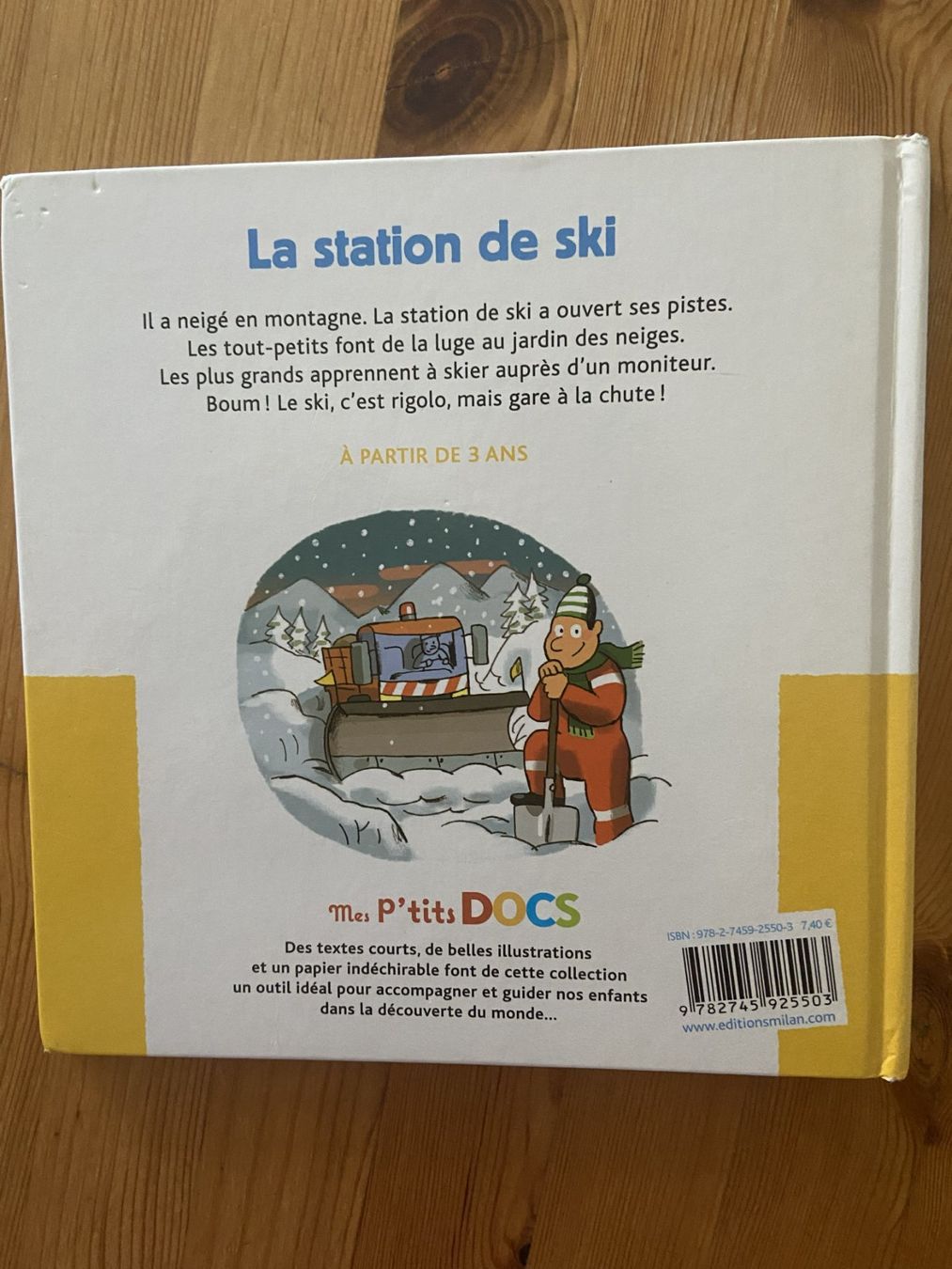 Libri: Livre Mes P'tits Docs La station de ski dès 3 ans – Usato da Neuchâtel venduto da marevecor 1
