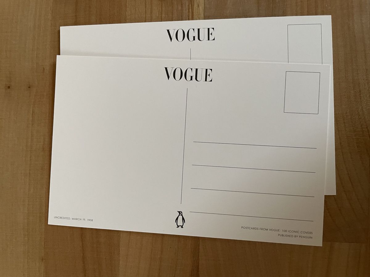 Cartoline postali: AK von Zeitschrift Vogue / 1908 – Nuovo (secondo la descrizione) da Rümlang venduto da Kartenpost1 1