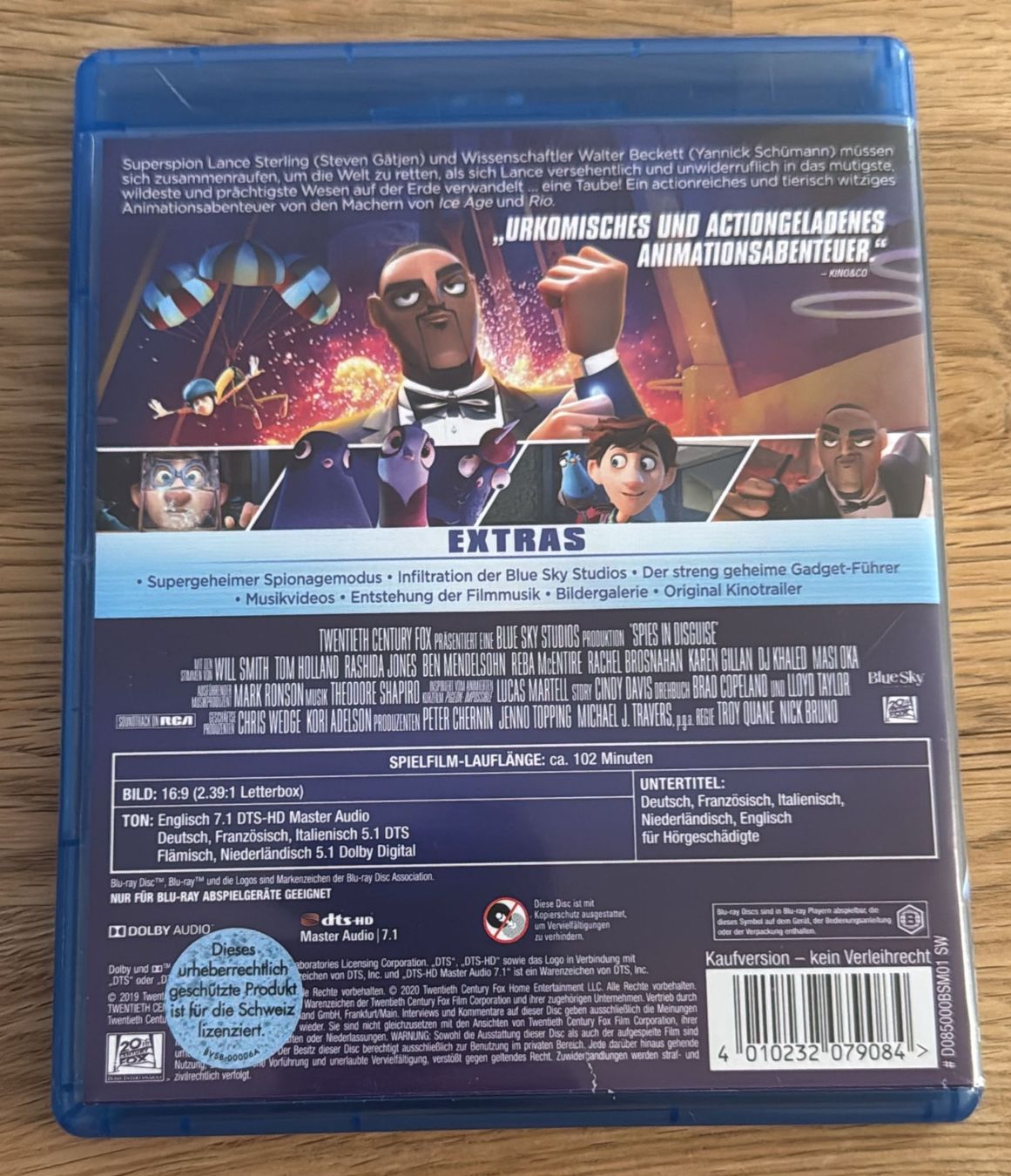 Alle DVDs: SPIONE UNDERCOVER BLU-RAY – Gebraucht aus Zürich von freioccasionen 1