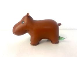 ZÜNY Hippo Briefbeschwerer 250 g Kunstleder ca. 2008-2014